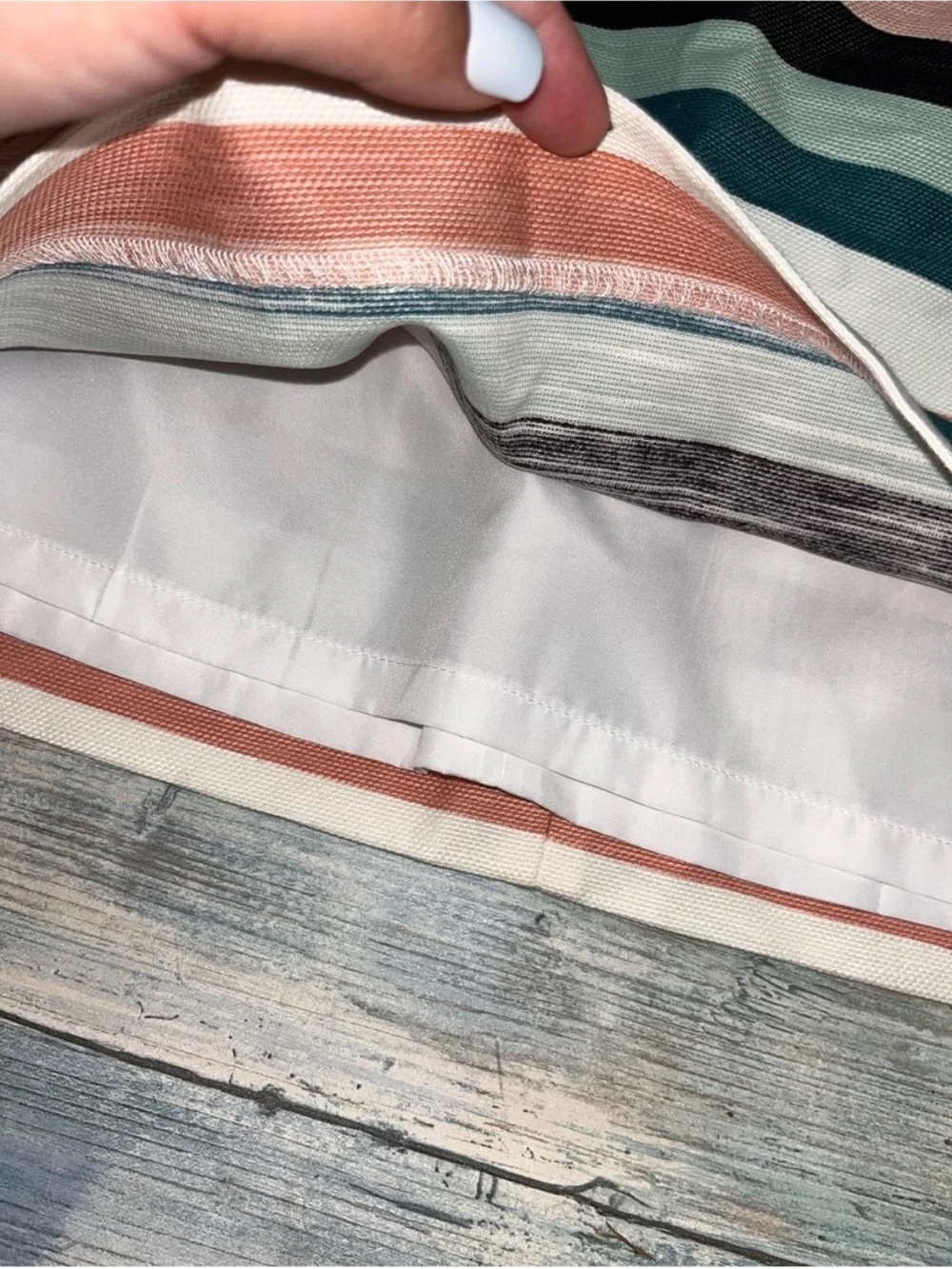 NWT LOFT Outlet Striped Cotton Mini Skirt Petite 4 Pink Green White